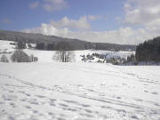 Blick vom K�hberg-Kinderlift nach Osten  zum Hierahof