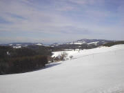 Blick vom Thurner nach Norden zu Willmenhof (links) und St. Peter am 1.2.2004