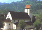 Blick von S�dwesten zur Kirche St.Cyriak
