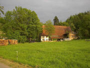 Blick in der Abendsonne am 25.5.2004 nach Nordosten zum Ziegelhof