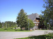 Blick nach Osten zum Hanselehof in Alpersbach am 17.9.2004