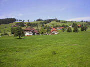 Blick nach Norden zu Ingritthof und Schmittenbach am 10.9.2004