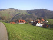 Blick �ber Ittenschwand nach Osten hoch zum Ehrsberg