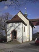 Blick nach Osten zur Lorettokapelle am 28.3.2005