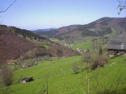 Blick von Schachen nach Norden �ber Rauchengrund zum Fischersdobel