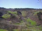 Blick von Schachen nach S�den zum Platzh�usle