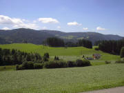 Blick von Breitnau-Odenbach nach Süden auf Alpersbach am 9.8.2005