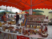 Saisonales am 10.9.2005 auf dem Littenweilermer Bauernmarkt