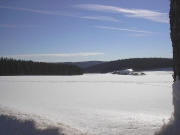 Blick von Alte Eck nach S�den zu den Leimgrubenh�fen am 8.2.2005