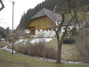 Blick nach Osten zum Hinterbauernhof am 22.3.2005