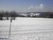 Nach 1 km Blick nach Westen auf Wittenschwand