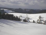 Blick nach S�dwesten von der B 500 zum Kohlplatzhof