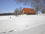 Blick nach Norden zum Vogthansenhof