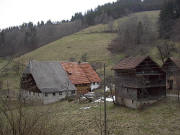 Blick nach Westen zum Pf�ndlerhof am 22.3.2005
