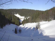 Blick vom Goldenen Raben nach Norden zum Schochenbachhof