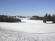 Blick von der B 500 nach S�dewsten zum Thurner und den Vogesen