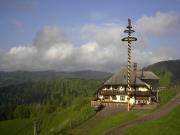Blick nach Osten am verregneten Pfingstsonntag 2005 um 18 Uhr