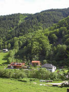 Blick nach Norden zum Rathaus der ehemals eigenst�ndigen Gemeinde Zastler