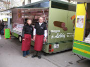 Stand der Metzgerei am 19.11.2005