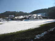 Blick nach Nordosten zum Hasengartenhof am 13.3.2006