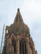 Blick nach Nordosten zum M�nsterturm am 28.4.2006