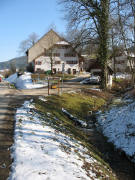 Blick nach Osten zum Schümperlehof im Wildtal am 13.3.2006