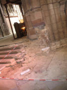Unterm Annenaltar:  Blick nach Osten am 22.8.2006