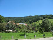 Blick nach Norden zum Ambs-Hof am 18.8.2006 - oben der Kapphof