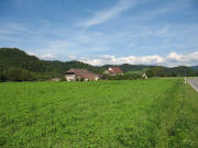 Blick nach Osten zum Breitehof am 23.8.2006