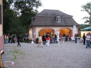 Blick nach S�den zum Caf�-H�uschen neben dem Ebneter Schlo�