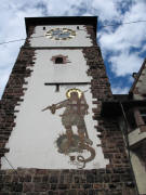 Blick nach Nordwesten zum Georg am Schwabentor 