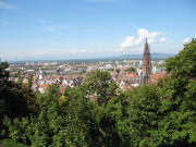 Blick nach Westen vom Kanonenplatz zum Münster 