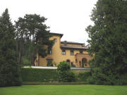 Blick nach Osten zum St.Loba-Kloster am 20.8.2006