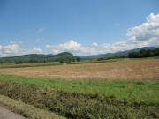 Blick nach Norden zum �lberg zwischen Schneckental (links) und Hexental (rechts) am 15.8.2006