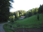 Blick nach Osten hoch um Spannpeterhof