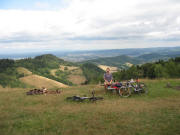 Blick �bers Streckereck am 4.8.2006 nach Nordwesten �bers F�hrental nach Denzlingen