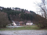 Blick nach Nordwesten zum Bohrerhof (?) am 28.12.2006