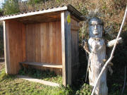 Warteh�uschen mit W�chter von Thomas Rees am 22.12.2006