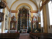 Mari� Kr�nung in Oberried am 27.12.2006 - Krippe rechts
