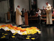 Rudolf Atsma und Johannes Kienzler am 31.12.2006 in der Auferstehungskirche