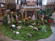 Krippe in der Klosterkirche St. Trudpert am 28.12.2006