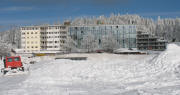 Blick nach Osten zum Feldberger Hof am 13.2.2006