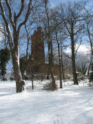 Blick nach Osten zum Hildaturm auf dem Lorettoberg