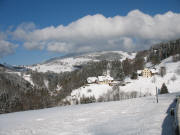 Blick nach Norden �ber Eckle zum Kandelberg am 11.2.2006