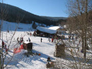 Blick nach S�dwesten zum Skilift Altglash�tten am 4.1.2006 