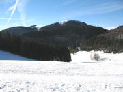 Der Belchen von Norden her - von der Strasse vom Wiedener Eck am 11.1.2006