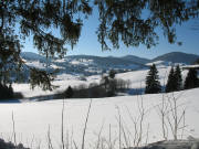 Blick von Kaiserhaus nach Nordwesten über Riggenbach nach Innerlehen am 7.1.2006 um 13 Uhr