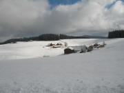 Blick nach Osten zu Glashof, Facklerhof sowie Ruheckle am 21.1.2006
