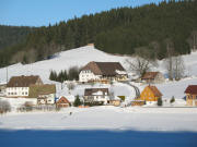 Blick nach Osten zum Hasenbauernhof am 9.1.2006