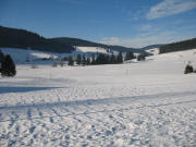 Blick vom Wilmershof nach Norden ins Langenordnachtal am 7.1.2006